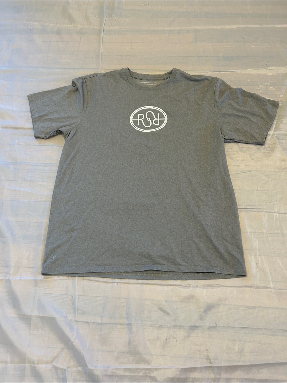 Men's Short-Sleeve Logo Tee in Gray